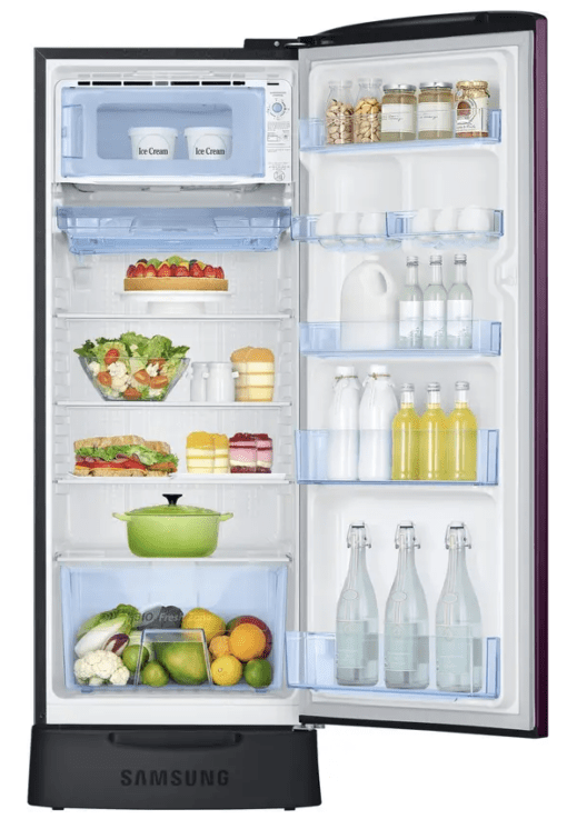 SAMSUNG 223 L Direct Cool Single Door 3 Star Refrigerator  (Camellia Purple, RR24C2823CR/NL) - Image 2